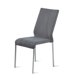 ПРАЙМ.1, Стул, комплект 1 шт (ВИОЛА серый-алюминий)